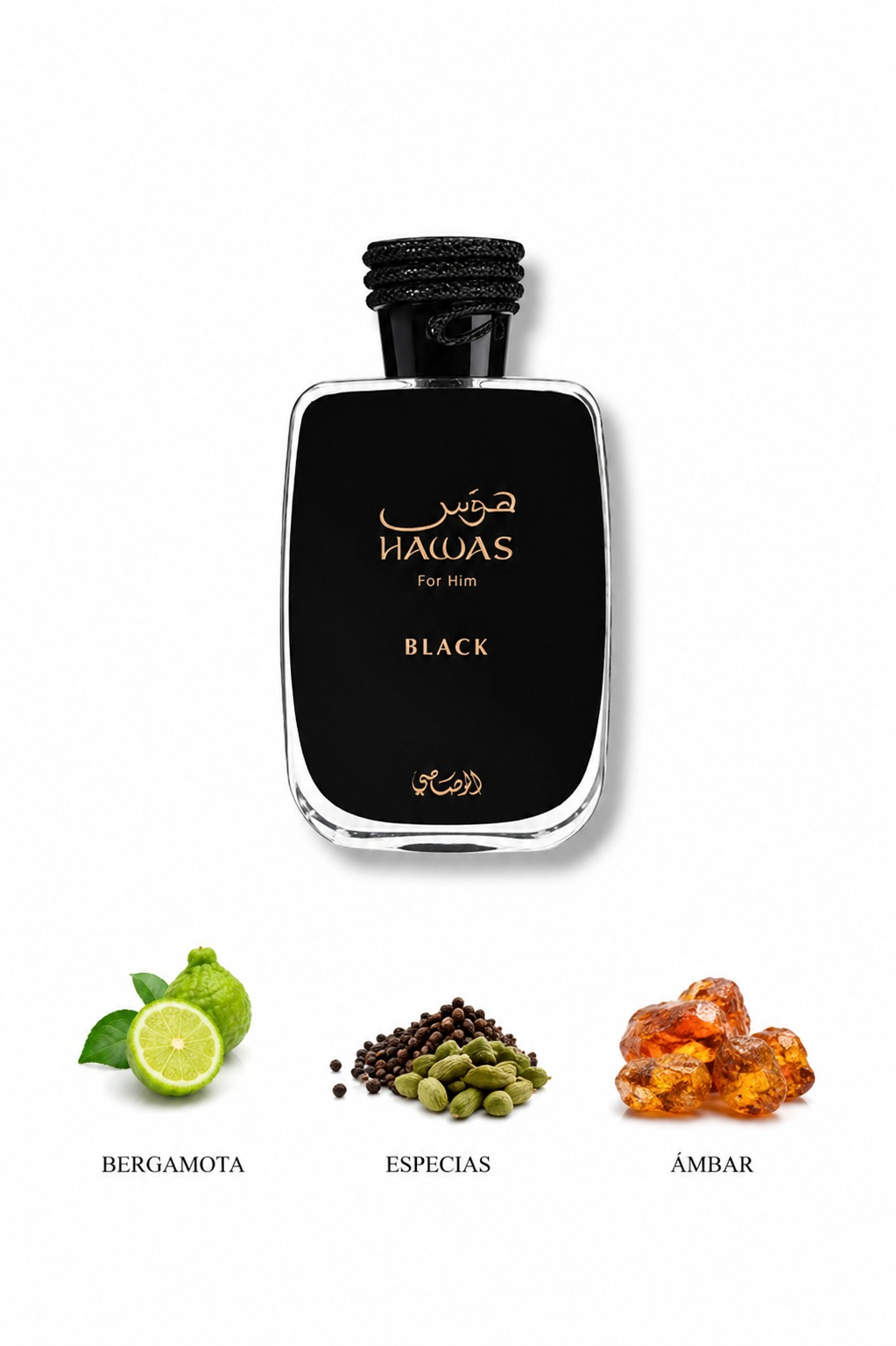 Rasasi Hawas Black EDP