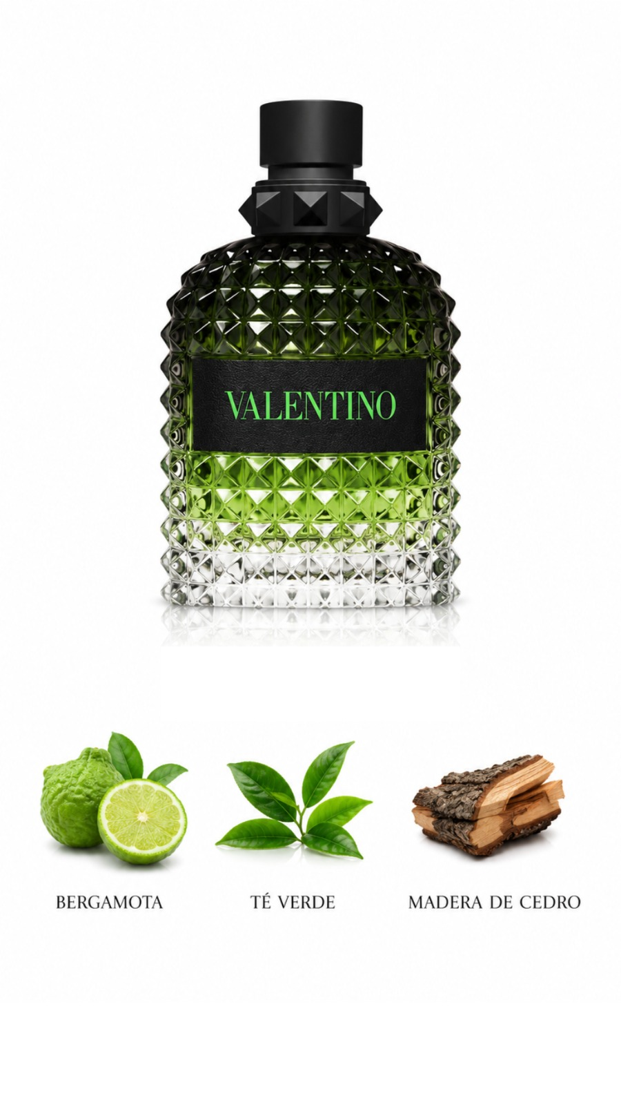 Valentino Born in Roma Green Stravaganza