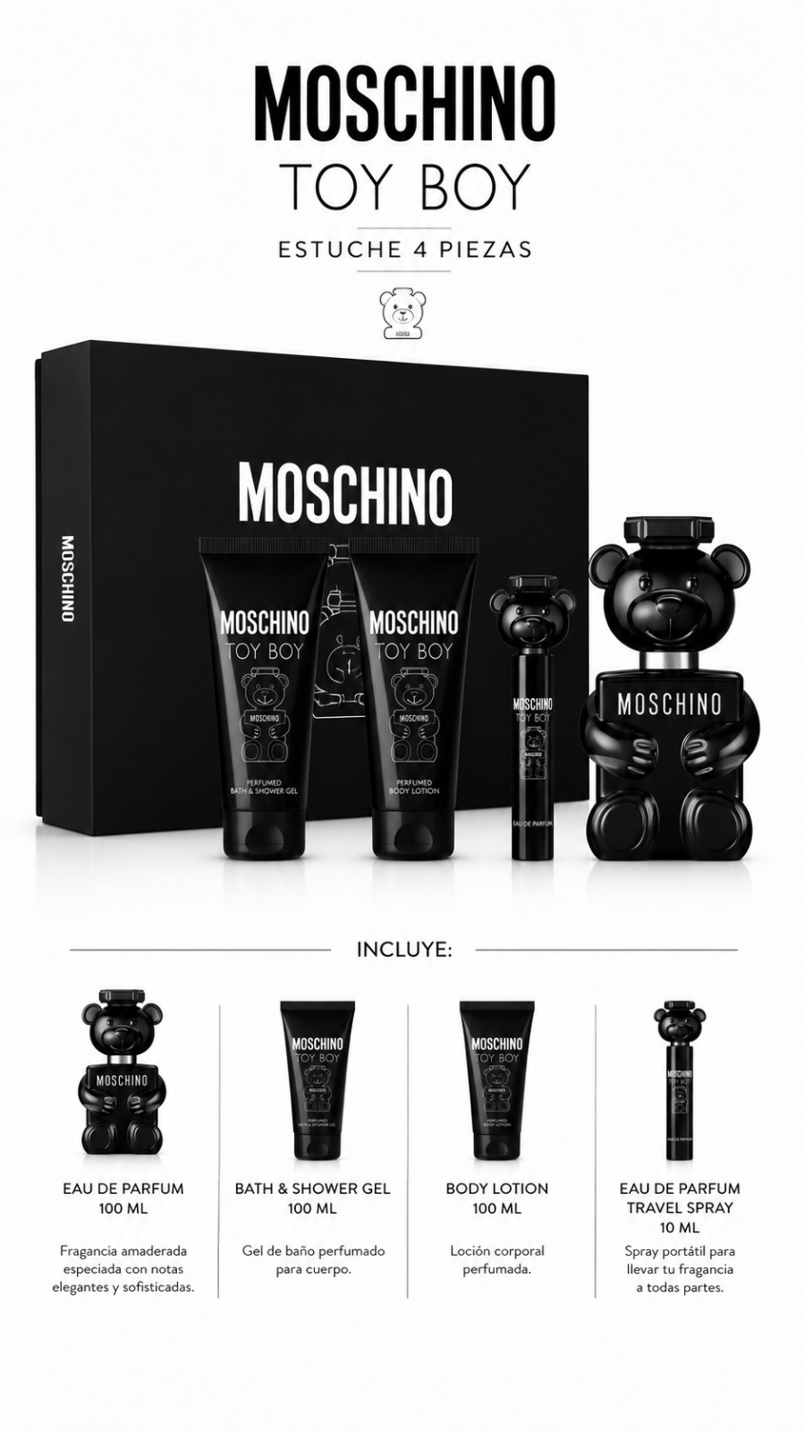 Estuche Moschino Toy Boy