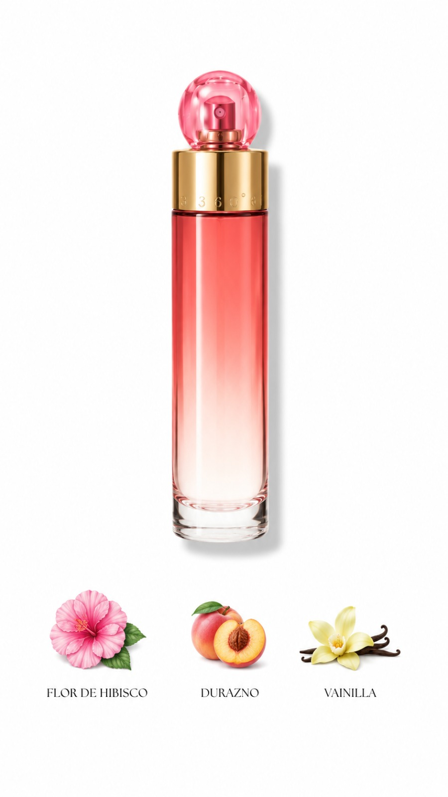 360° Coral Perry Ellis