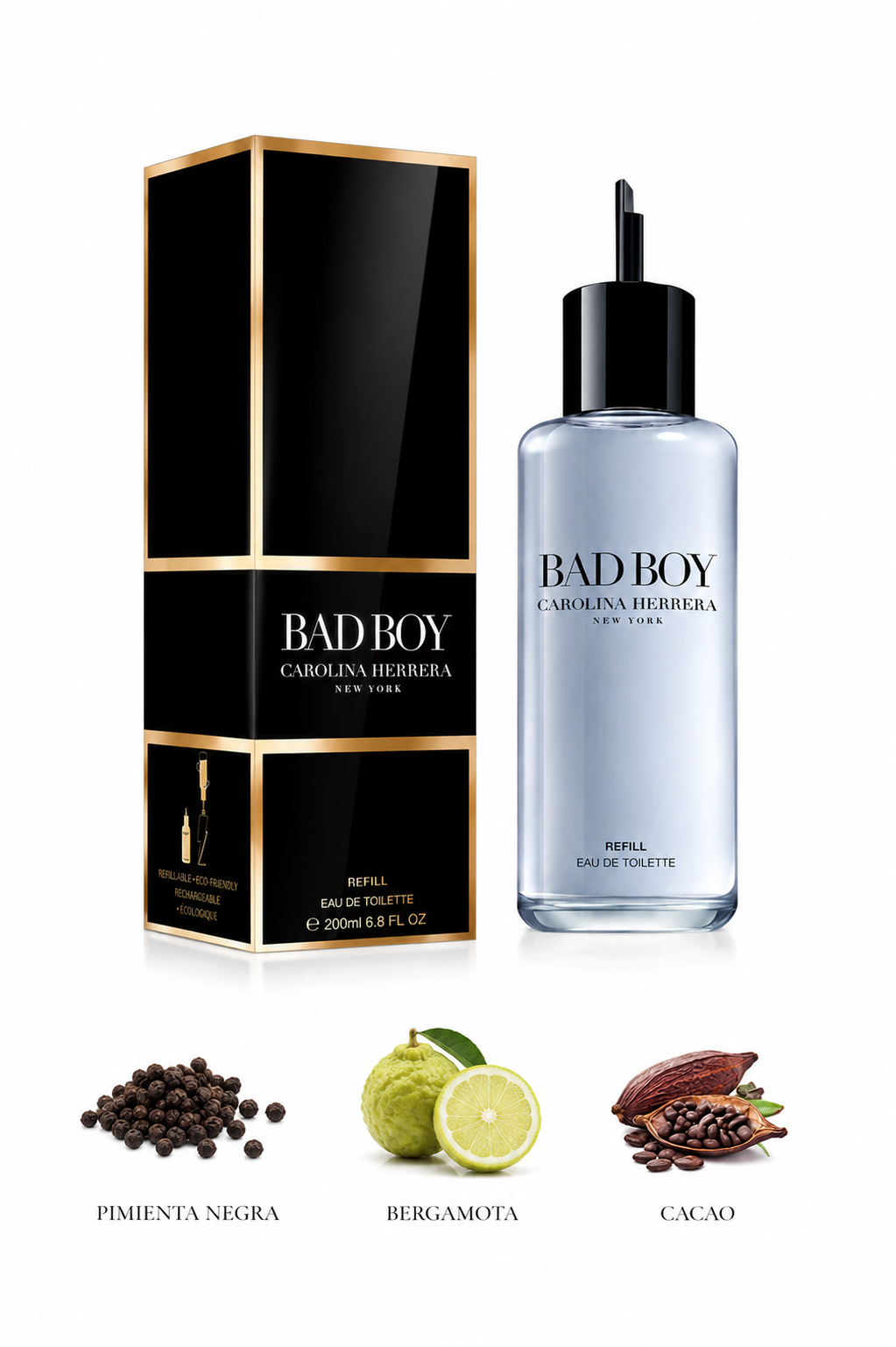Refill CH Bad Boy EDT 200ml
